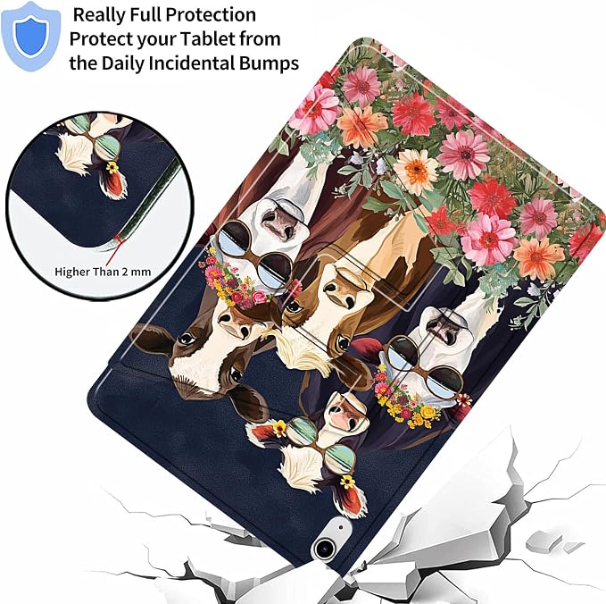 Cows with Flower