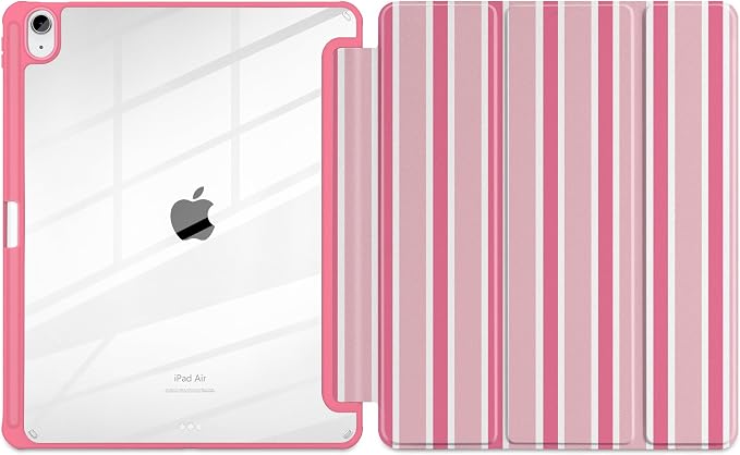Light Pink & White Stripes