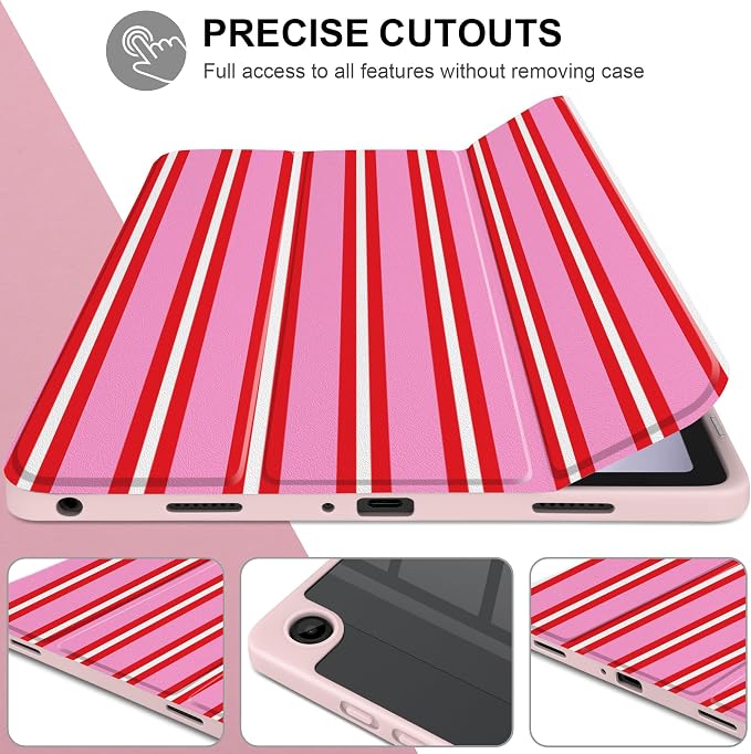 Pink And Red Stripes