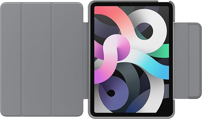 OtterBox - Symmetry 360 iPad Air Case for 4th &amp 5th Gen - Scratch Resistant Tablet Case with Versatile Folio Sleek &amp Slim Design (After Dark)