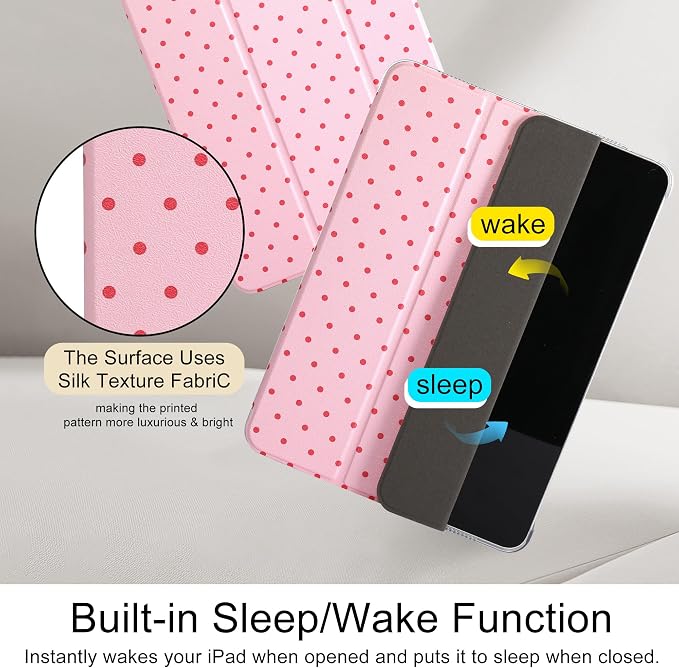 Pink red dots