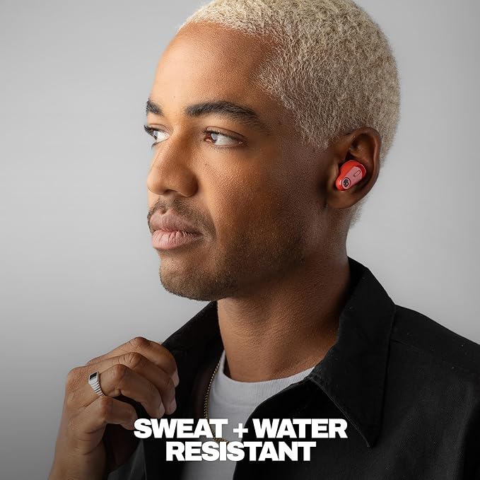 Skullcandy Method 360 ANC Wireless Earbuds Sound by Bose Bluetooth Headphones Premium Noise Cancelling Up to 40 Hrs Battery Sweat and Water Resistant Microphone for iPhone Android - Plasma