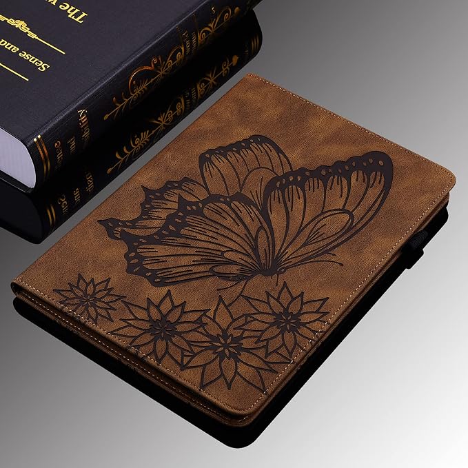 04# Flower Butterfly Brown