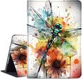 for All-New Amazon Kindle Fire HD 10 Tablet Case (13th Generation 2023 Release) Slim Adjustable Stand Back Shell Protection Smart Cover for Fire HD 10 2023 10.1 Inch Dragonflys