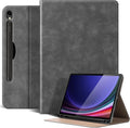 for Samsung Galaxy Tab S9 11 inch and S9 FE/S10 FE/S10 Lite 10.9inch Case 2023/2025(SM-X710/X510/X520/X400) Leather Protective Shell Protection Cover with S Pen HolderAuto Sleep/Wake.Black