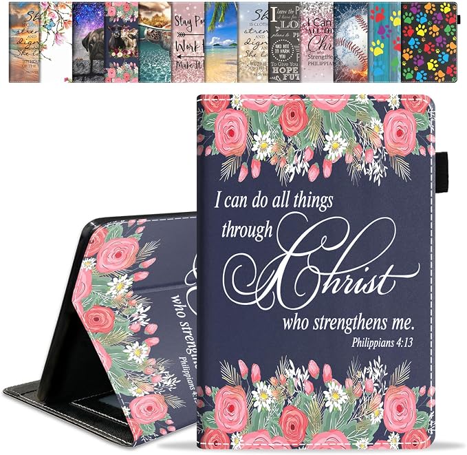 Floral Quote Bible Verse Philippians 4-13