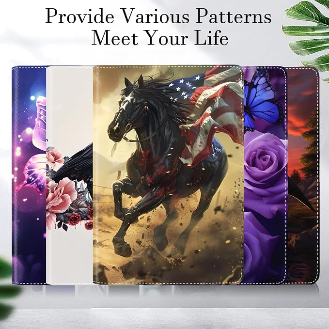 Horse American Flag
