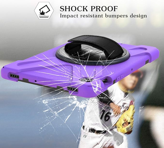 BRAECN for Samsung Galaxy Tab S5e Case 10.5 inch 2019 Heavy Duty Shockproof Case with 360 Rotating Kickstand/Hand Strap&ampShoulder Strap for Galaxy Tab S5e 10.5‘’ Tablet SM-T720/SM-T725