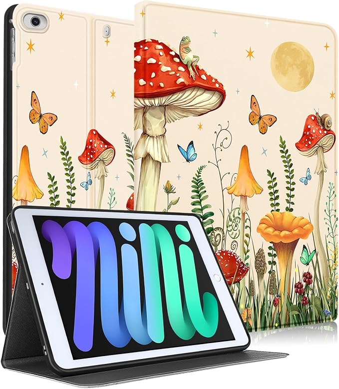 3-for iPad Mini 5/4/3/2/1-Mushroom Moon
