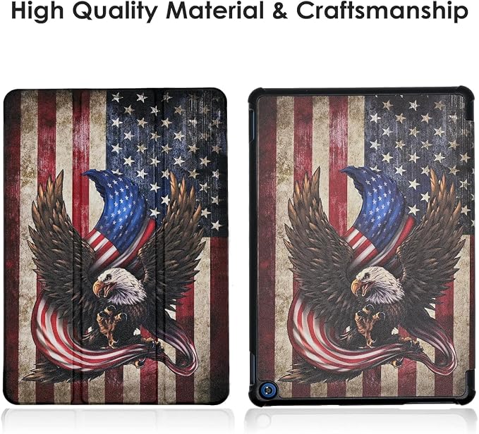 Bald Eagle American Flag