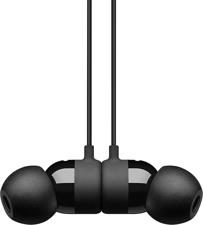 Beats urBeats3 Earphones with Lightning Connector - Black (MU992LL/A) (Renewed)