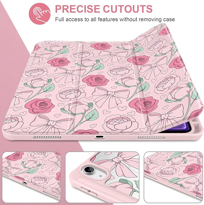 Pink Peony & Bow