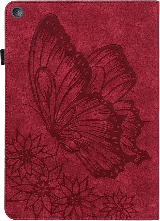 08# Flower Butterfly Red