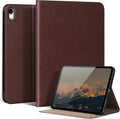 Case for iPad 11th Gen 11 inch 2025 &amp iPad 10th Gen 10.9 inch 2022 Premium Leather Smart Cover with Auto Wake/Sleep Multi-Angle Protective Stand Folio - Red Brown