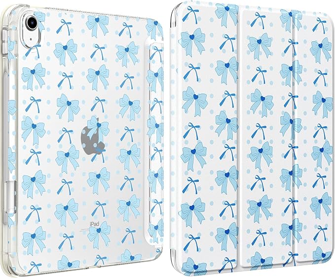 Z-Blue Polka Dot Bows