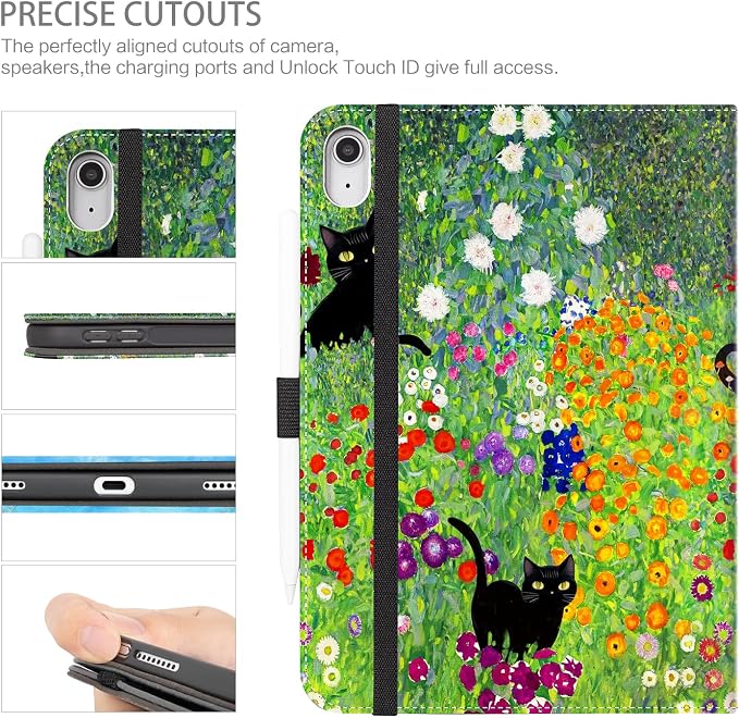 Flower Garden Cat