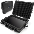 CASEMATIX Hard Shell Case Compatible with Wacom Cintiq Pro 17 Drawing Tablet - Waterproof Tablet Travel Bag for Digital Art Gear with Custom Tri-Layer Foam Protection