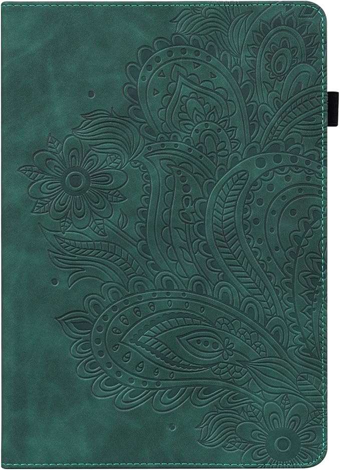 02# Green Peacock Flower