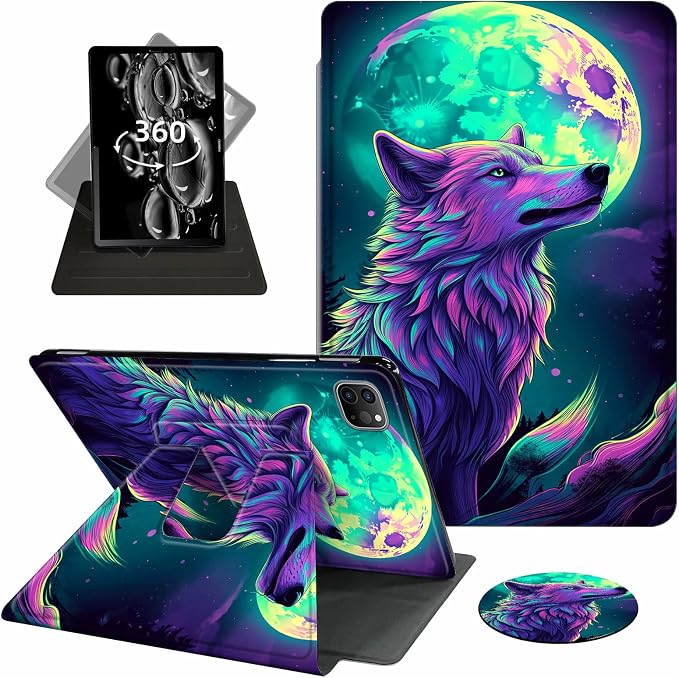 Glitter Wolf Moon