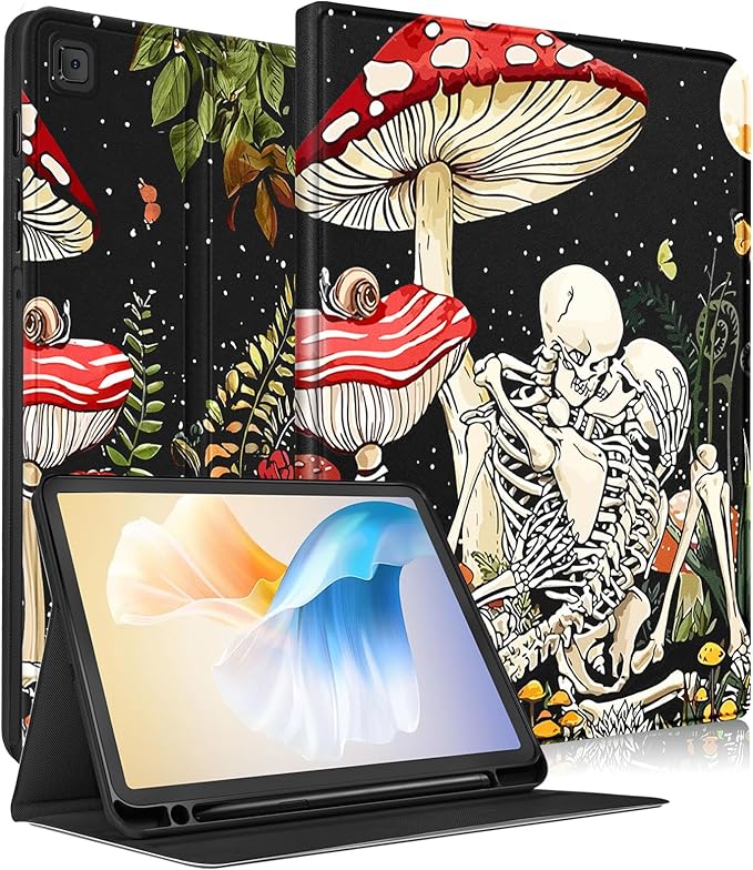 3-for Tab S6 Lite-Mushroom Skull