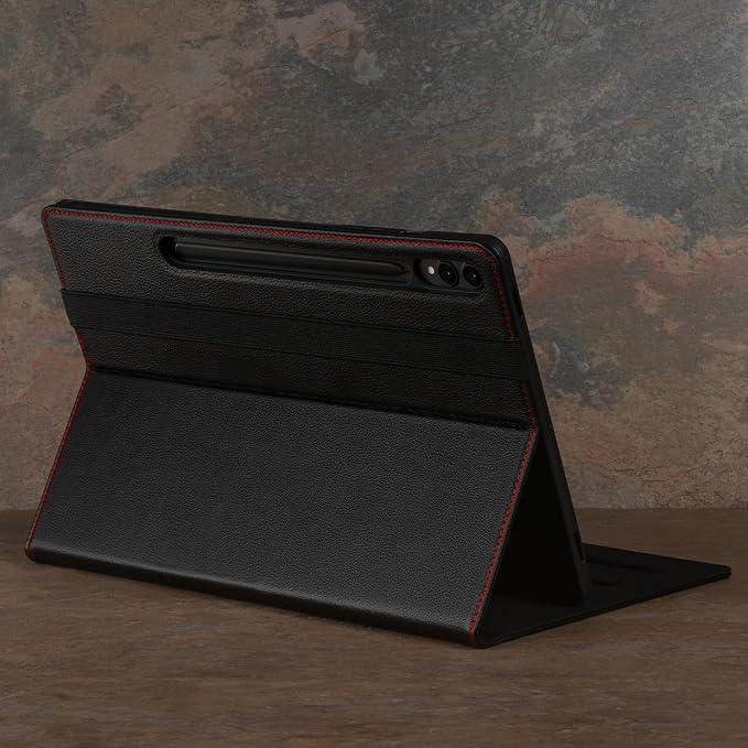 Black with Red Detail