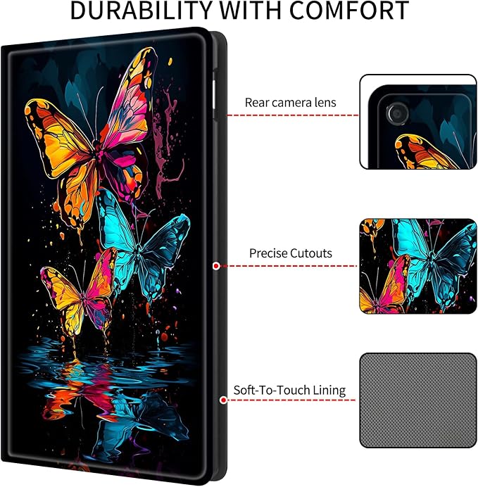 Cute Rainbow Butterfly
