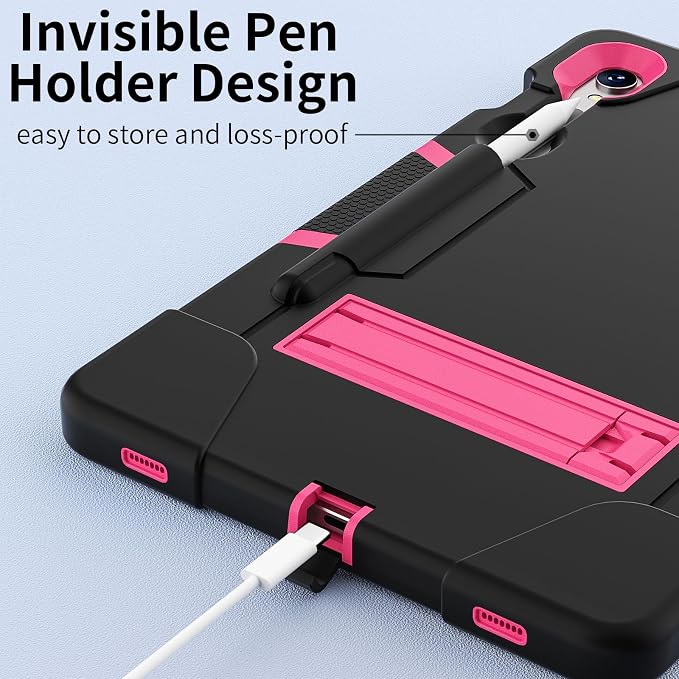 Black/Rose Red