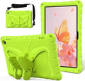 Kids Case Compatible with Kindle Fire HD 10 Tablet (13th/11th Generation 2023/2021 Release) Lightweight Shockproof Case EVA Foam Cover with Shoulder Strap &amp Stand Cover for Boys Girls(Grass Green