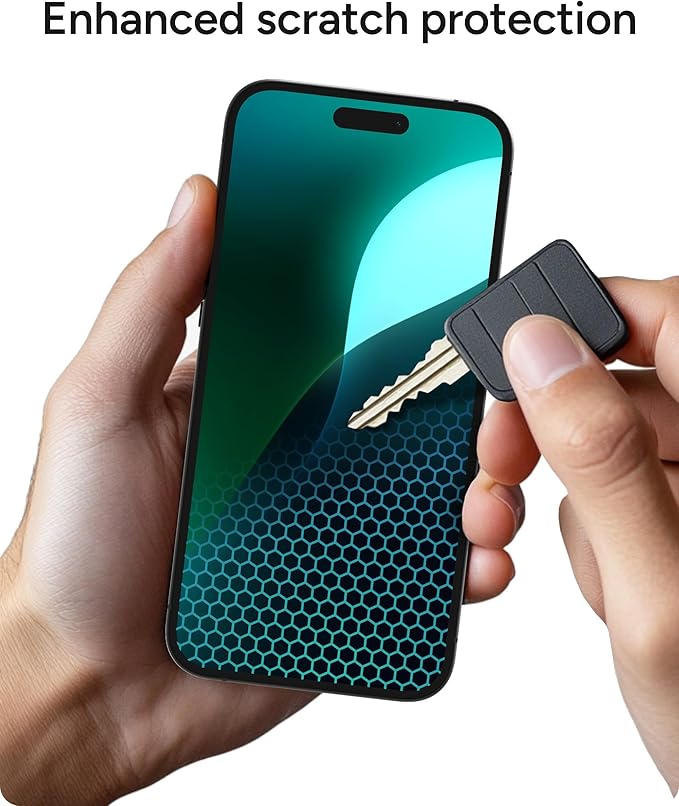 ZAGG XTR4 Screen Protector for iPhone 16 Plus - 11x Stronger Tempered Glass Blue Light Filtration Anti-Reflective Technology Graphene Reinforced InvisibleShield Easy Dust-Free Installation