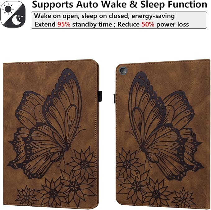 08# Flower Butterfly Brown