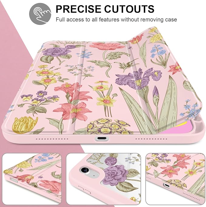 Pink Botanical Floral