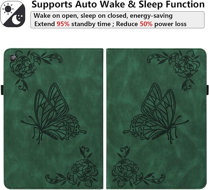 07# Green Flower Butterfly
