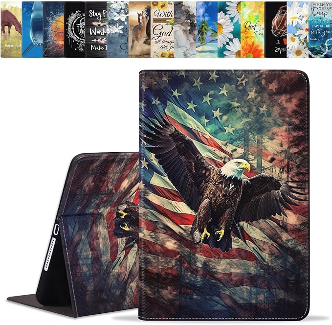American Flag Bald Eagle