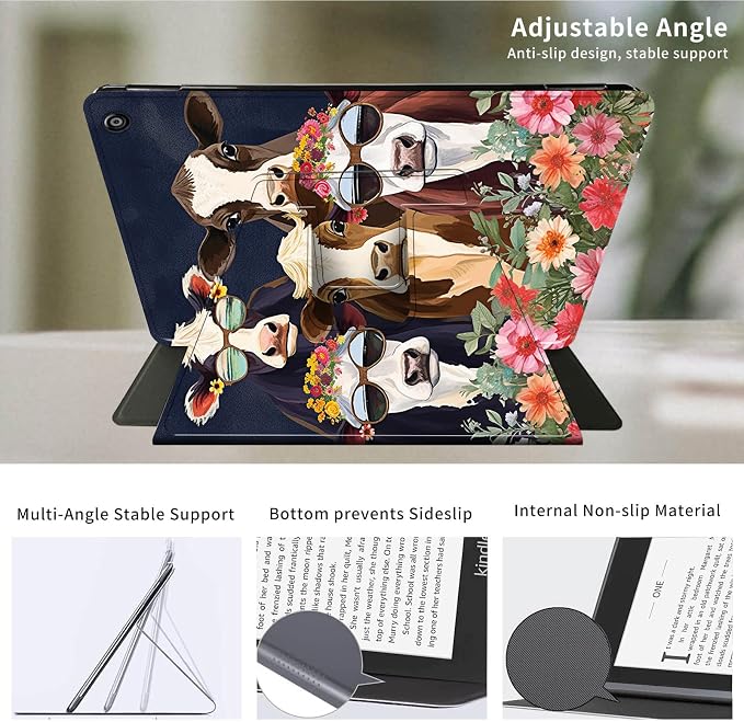 Cows with Flower