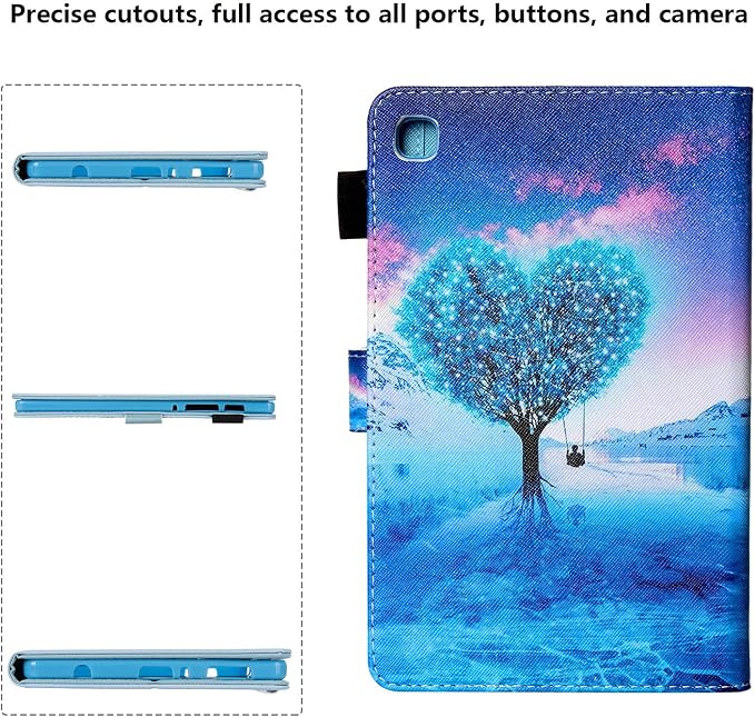 02# Blue Glitter Tree