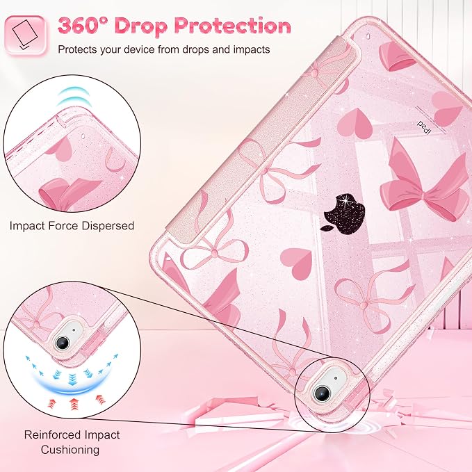 Heart Pink bow