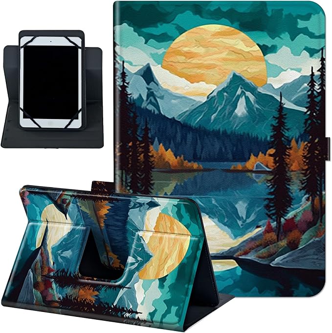 Mountain Abstract Watercolor Art