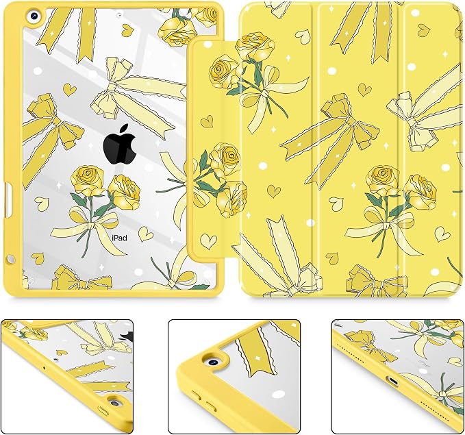 Bow & Rose Yellow