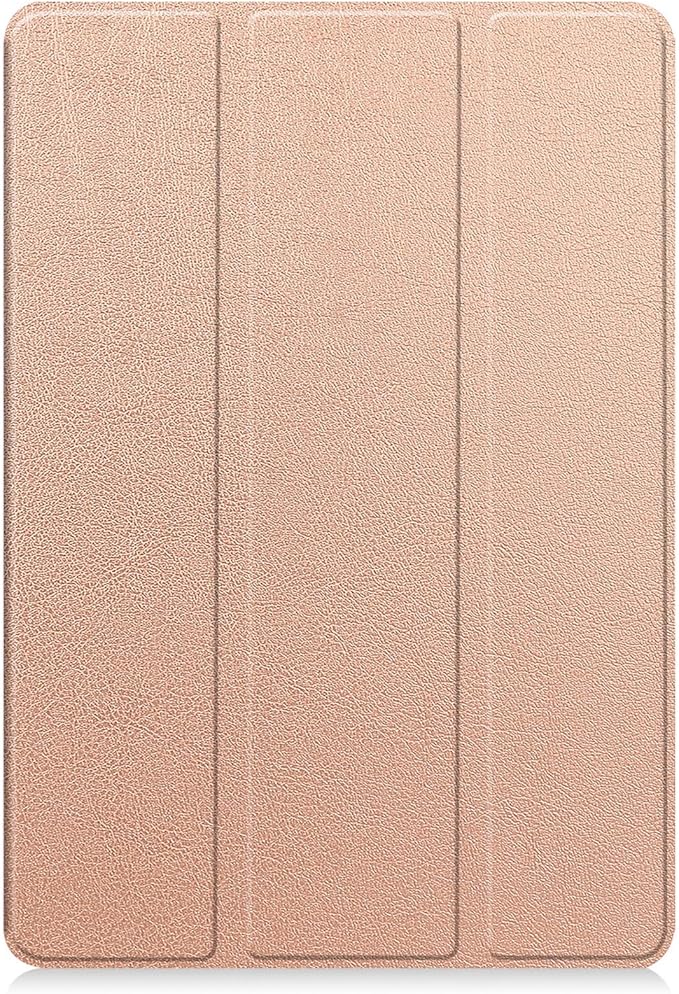 Case for Lenovo Idea Tab Plus 12.1 inch 2025 Model Shockproof Protective Cover with Kickstand Built-in Pen Slot &amp Auto Wake/Sleep Folio Matte TPU Smart Cover -Rose Gold