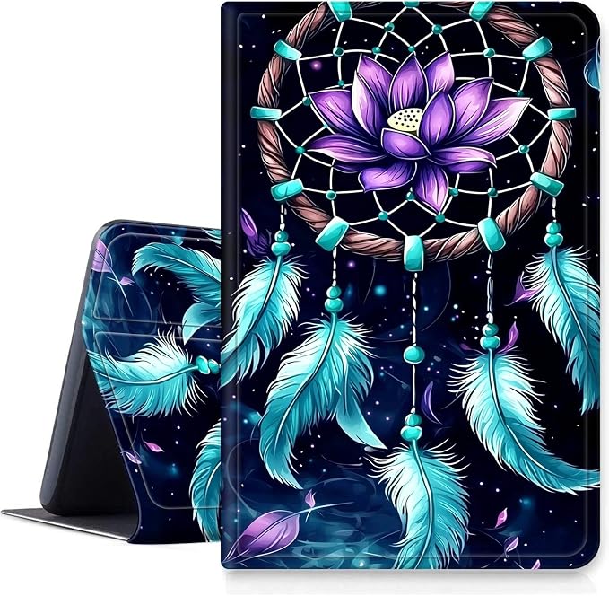 Dreamcatcher Purple Flowers
