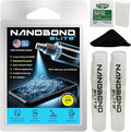 Liquid Screen Protector – Patented Nano-Infused Shield for Phones Tablets and Smartwatches – Invisible 1-Minute Application Strengthens Glass by Up to 250% – No Ceramic (2 Bottles)
