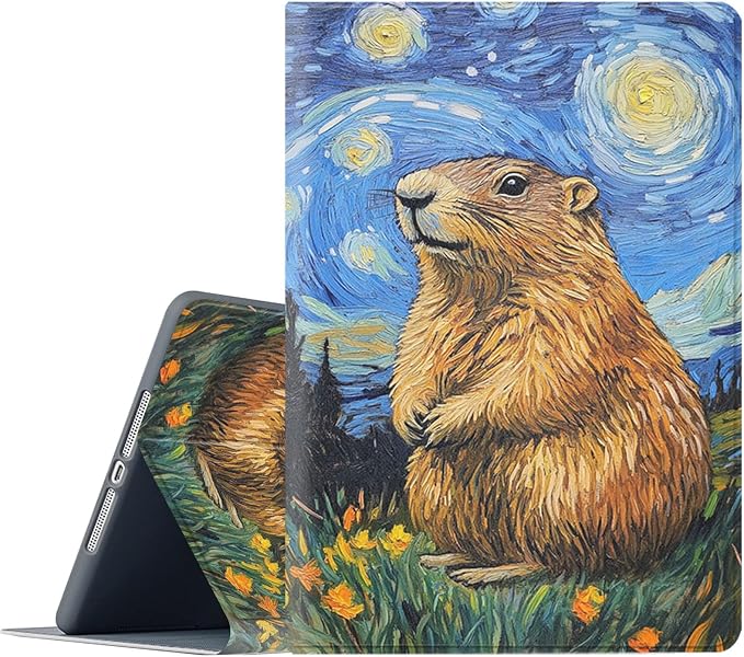Van Gogh Starry Night Marmot