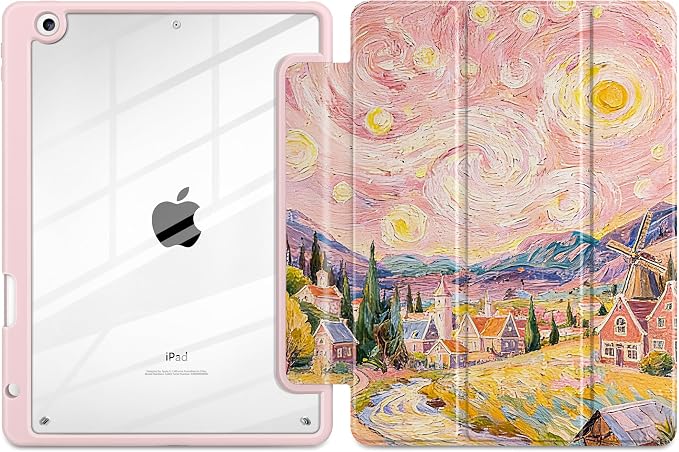 Pink Starry Night