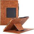 BOZHUORUI Case for XPPen Magic Drawing Pad 12.2 PU Leather Protective Folio Cover with Auto Sleep WakeMultiple Viewing Angles Stand Cover for XP-Pen 12.2 Inch Drawing Tablet (Brown)