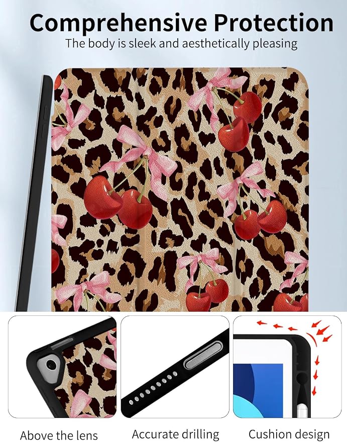 Brown Leopard 4 & Pink Bow 2