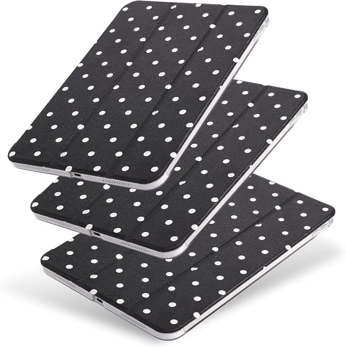 Black with white dots