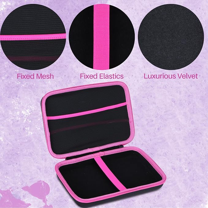 Black + Pink Case