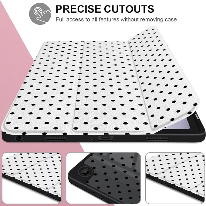 Poka Dot Black