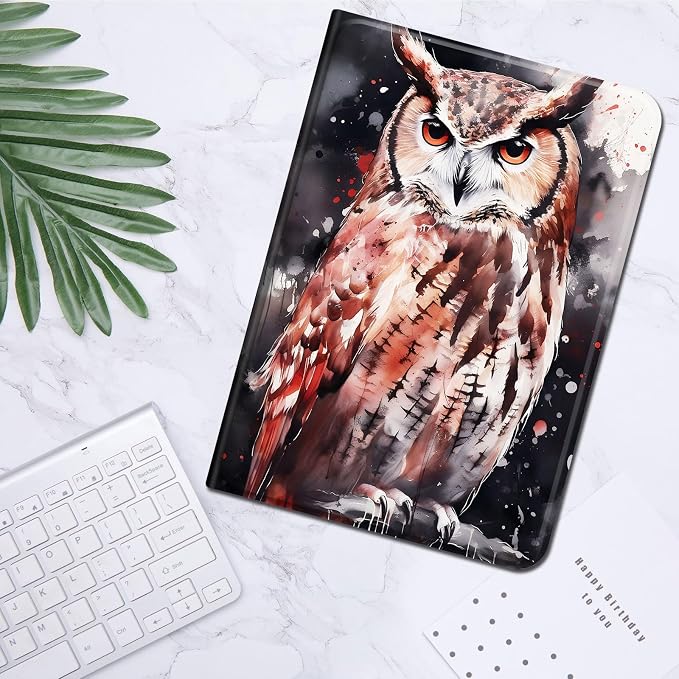 Watercolor Owl -1873