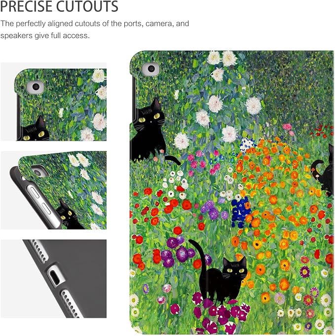 Flowers Garden Cat